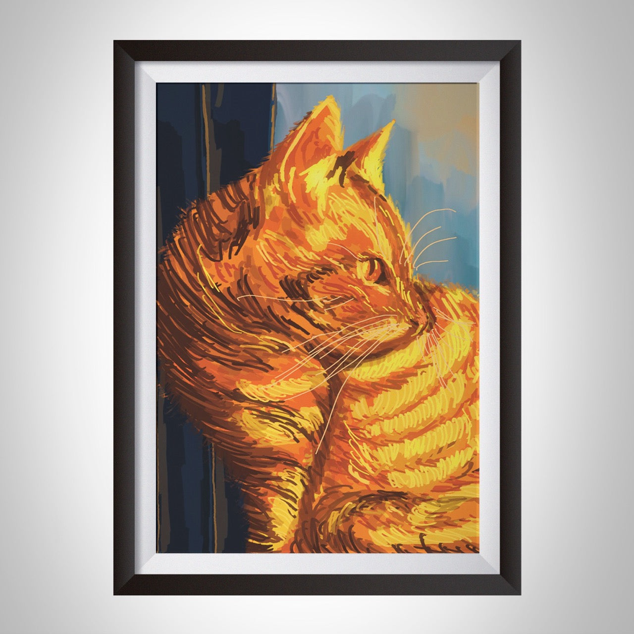 Glowing Cat