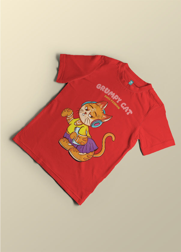 Grumpy cat does fashion (kids)